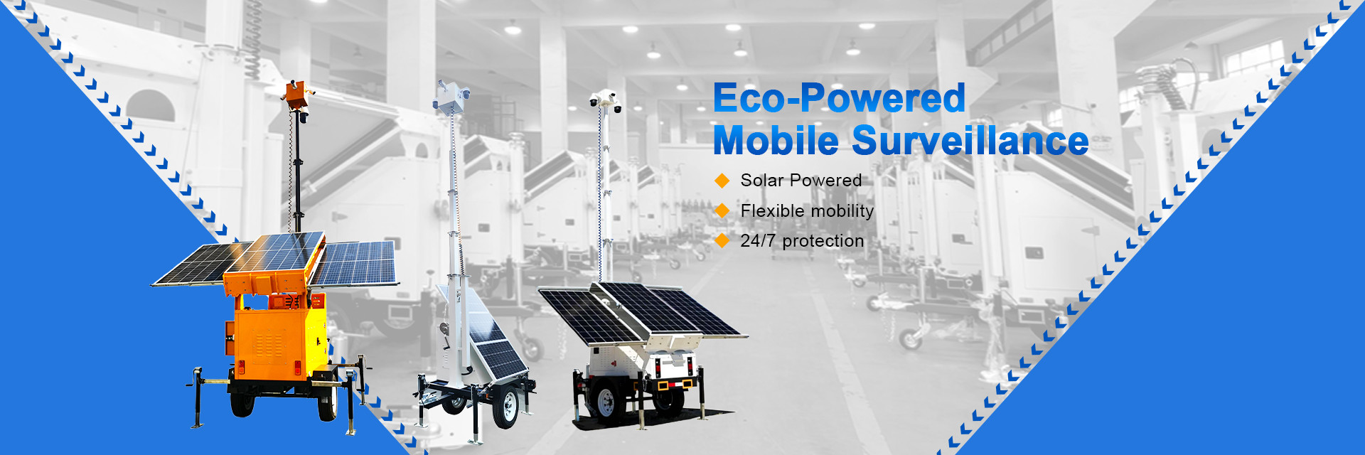 kwaliteit Mobiele beveiliging trailer fabriek