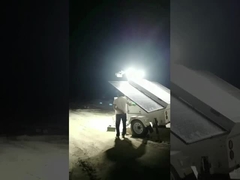 Mobiele zonne-lichttoren