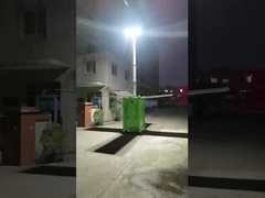 lichtcuboïde met zonne-energie