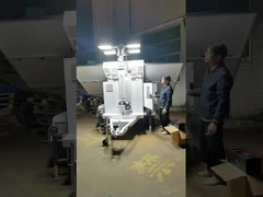 Lichte trailers voor mobiele zonnepanelen