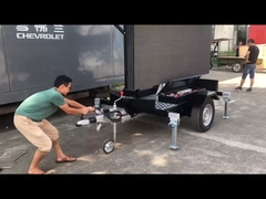 draagbare trailers met zonne-energie-afbeelding