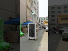 Mobiele bewakingstoren op zonne-energie