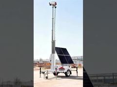 trailers voor zonne-energie-cctv