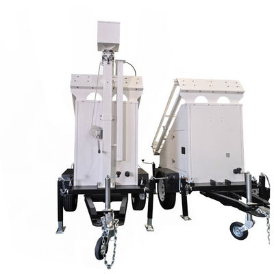 Waterdichte industriële mobiele zonne-generator voor commerciële doeleinden