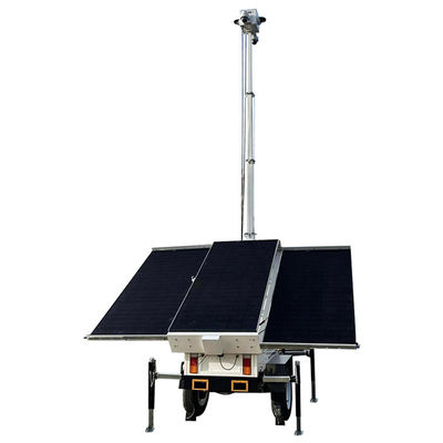 Mobiele bewaking Mobiele zonne-Cctv-trailer Rapid Deployment Bewakingsoplossing
