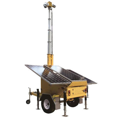 Mobiel voertuig met zonnepanelen van 3*400 W
