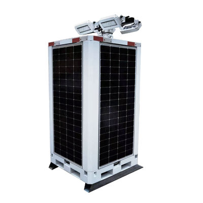 Cube Off Grid Solar System Tower Solar Light Tower met 4*230 zonnepanelen Voor de VS