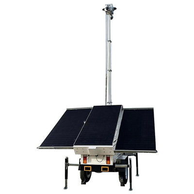 Dc 24V zonnecamera Cctv-trailers voor het bewaken van mijngebieden