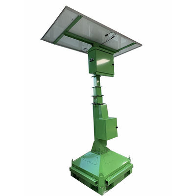 DC 24V zonnepaneelsysteem Led Light Tower voor oppervlakte-mijnbouwverlichting