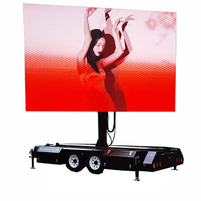 Solar Full Color LED Screen Display Remote Control Trailer voor grootschalige evenementen
