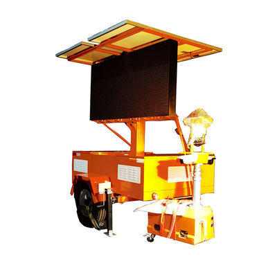 Draagbare zonnepanelen 24V Led Display Versatiliteit Trailers Voor toeristische plek