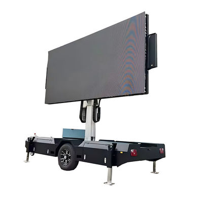 Real-time beeld Outdoor Draagbare Led Display Screen Reclame Screen Trailer Voor sportevenement
