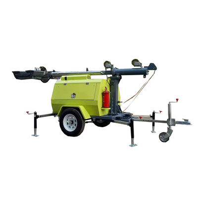 Trailer Handlifting Mobiele verlichting toren Voor industriële park verlichting