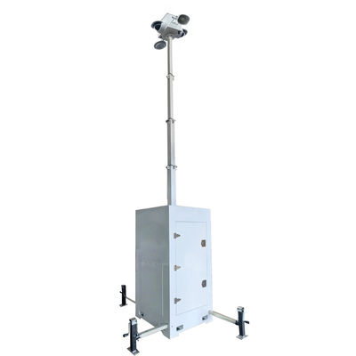 quality Mobiele communicatietoren Mobiele bewakingstoren voor tijdelijke bouwplaats factory