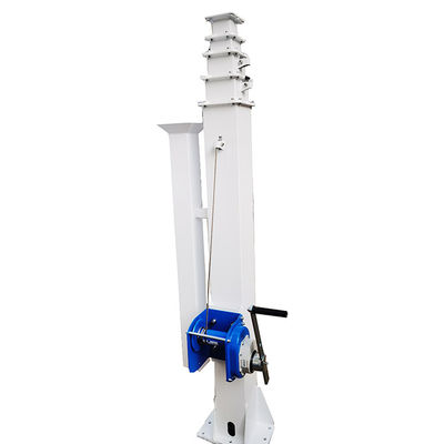 Handmatig opheffen telescopisch mast telescopisch CCTV mast camera mast mast voor bewaking torens