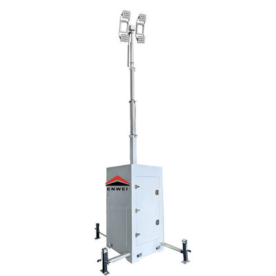 US Standaard Draagbare LED Verlichtingstoren Met 6 Meter Telescopische Mast Voor Activiteitenverlichting