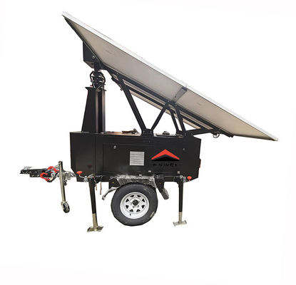 Zonnepanelen Camera Cctv Trailers DC 24V Voor Ranch Monitoring