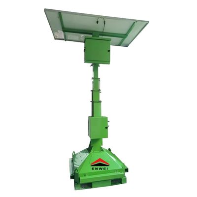 Mobiele Solar CCTV Camera Straattoren Beveiligingstoren voor Verkeersmanagement