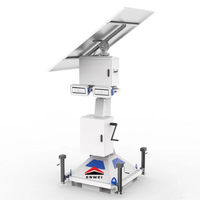 Mobiele Solar Lichtmast met Bewakingscamera Systeem en LED Licht voor Straatverlichting