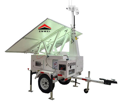 Flexibele voeding MPPT 40A Zonnepanelen CCTV Trailers Voor Beheer Op Afstand Monitoring