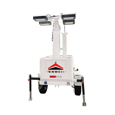 Hoog betrouwbare zonnepanelen Floodlight Trailer Voor mijnbouwverlichting