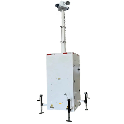 2025 CCTV-camera-kubus Bewakingstoren Draagbare camera-kubus voor parkeerterreinbewaking