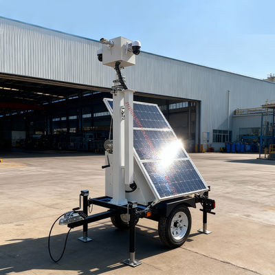 Off-grid mobiel bewakingssysteem met MPPT-controller waterdichte behuizing